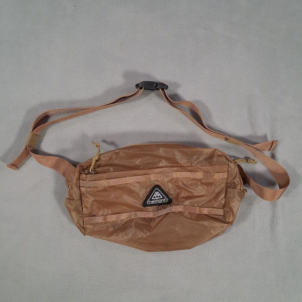 Haimont Fanny Pack Waist Bag Hiking Travel Lightweight Packable Tan